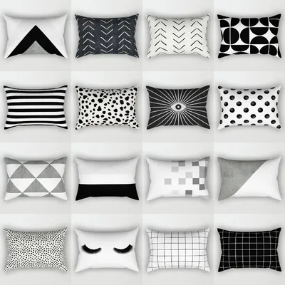 Rectangular Sofa Lumbar  Cushion Living Room Pillow