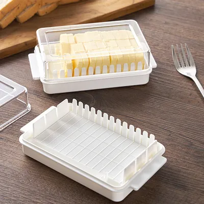 Butter Storage Box Slitting Storage Cheese Box Fresh-keeping Box
