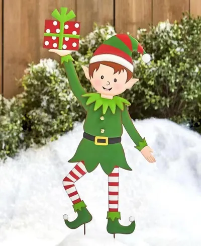 كرتون جنوم في عيد الميلاد هالوين كرتون ميتال آرت كرافت