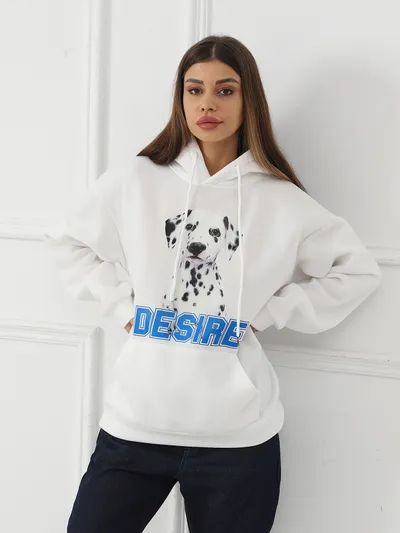 Women's Fashionable Casual Printed Long Sleeved Sweatshirt