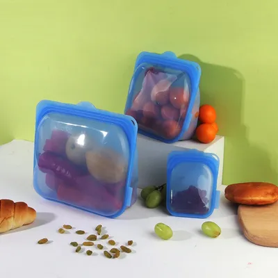 High Temperature Resistant Silica Gel Food Preservation Bag Kitchen Tools