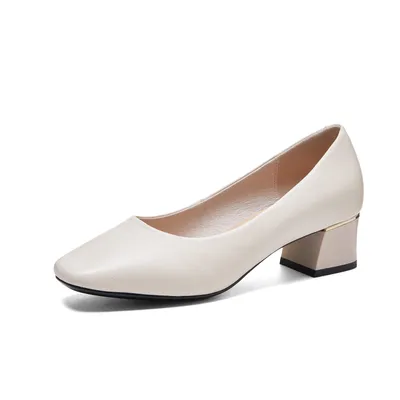 Women Thick Heel High Heeled Shoes