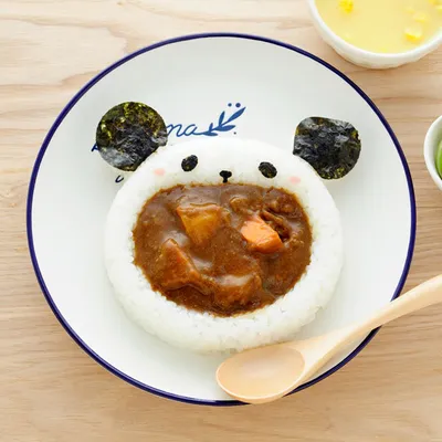 Cute Big Mouth Animal Children's Rice Ball Mold