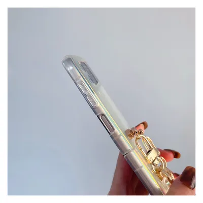 Folding Screen Phone Case Transparent Laser