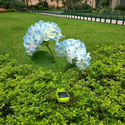Solar simulation flower
