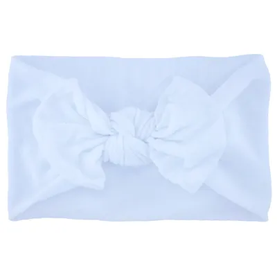 Super Stretchy Soft Knot Headbands With Hair Bows Head Wrap Hair Accessories For Newborn Baby Girls Infant Toddlers Kids