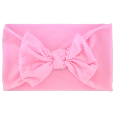 Super Stretchy Soft Knot Headbands With Hair Bows Head Wrap Hair Accessories For Newborn Baby Girls Infant Toddlers Kids