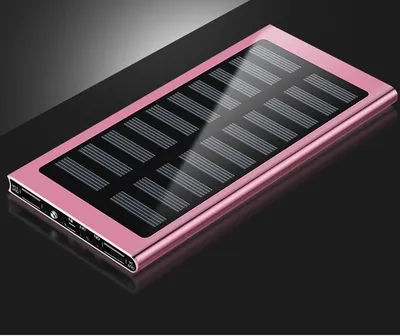 Ultra-thin metal solar power bank