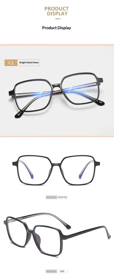 Lijia Korean Version Large Frame Anti Blue Light Goggles, Internet Famous, Same Type Of Goggles 1542