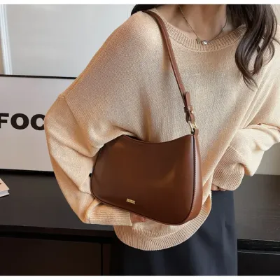 Red Underarm Shoulder Bags For Women New Texture Leather Crossbody Bag Luxury Designer Wedding