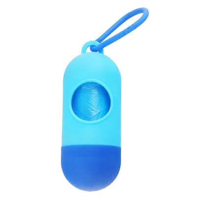 Dog Poop Bags Holder Pet Waste Bag Dispenser Doggy Poop Bag With Hook For Garbage Bags