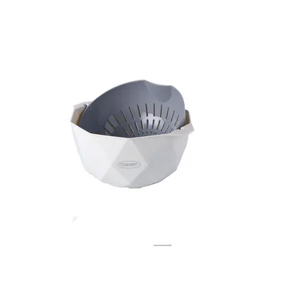 Double-layer Washing Fruit Plate Sink With Handle