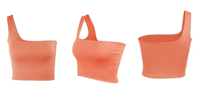 Summer Sexy One-shoulder Vest Crop Top Sleeveless T-Shirt Tank Tops Women Clothing