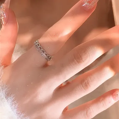 Fashion Love Heart-shaped Ring Women