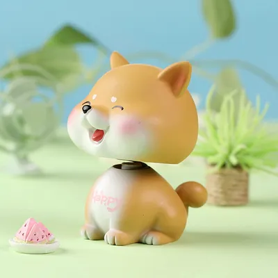 Car Decoration Resin Craft Cartoon Cute Animals Car Interior Decoration Supplies