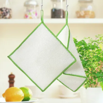 Non-Stick Oil Thickened Bamboo Fiber Dish Towel