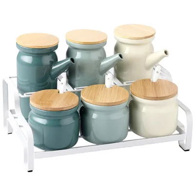 Creative Nordic Kitchen Seasoning Pot Household Ceramics