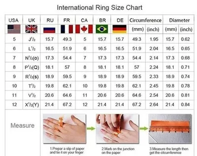 Women's Crystal Zircon Diamond Ring Jewelry