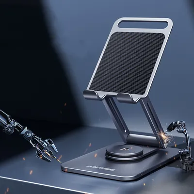 Desktop Minimalist Aluminum Rotatable Phone Holder