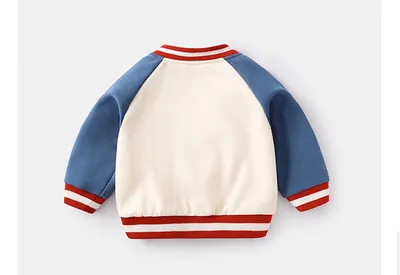 Baby Autumn And Winter Plus Velvet Padded Cardigan