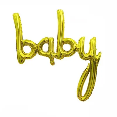 Decorated with letter aluminum foil balloon