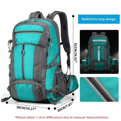 50L Fishing Backpack Large Capacity Camping Bags Outdoor Sport Hiking Trekking Climbing Travel