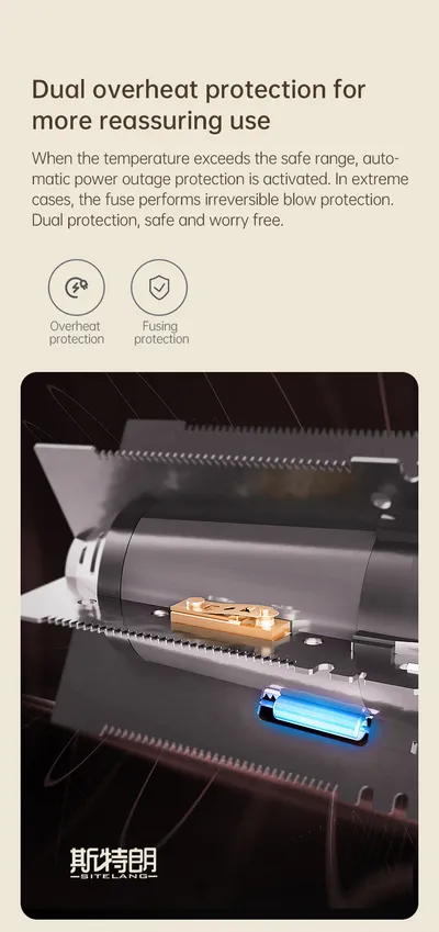 F41 Hair Dryer 1900W High-Speed Electric Turbine Airflow Low Noise Constant Temperature And Quick