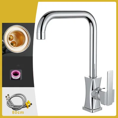 Kitchen hot and cold faucet