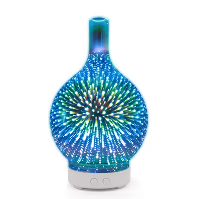 Colorful night light LED aroma diffuser