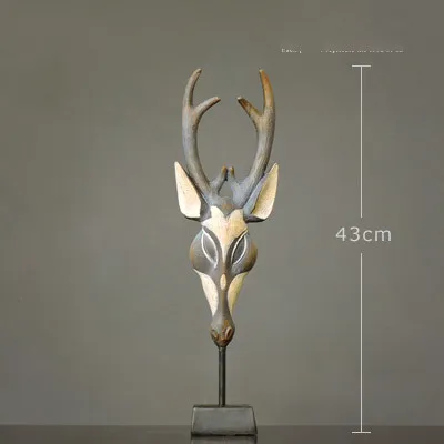 متجر الملابس الإسكندنافية Mask Decorative اليدوية الحرف المجوهرات الراتنج زخرفة