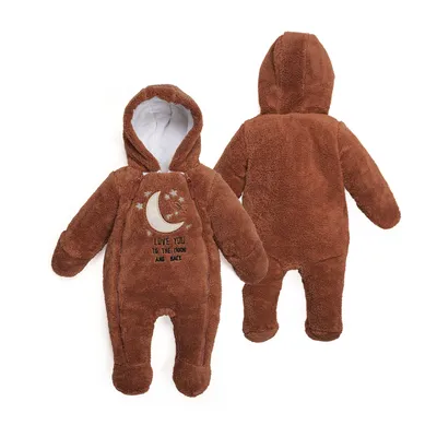 One Piece Baby Romper Winter Thickening Go Out