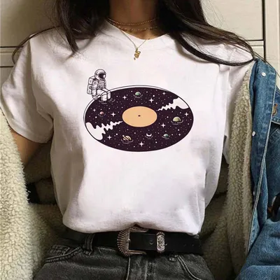 Creative Personality Printing Student Short Sleeve