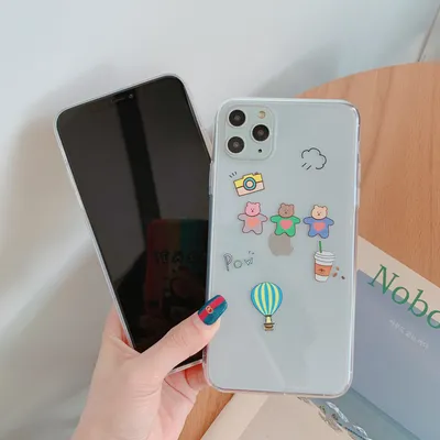 Ins cute bear mobile phone case