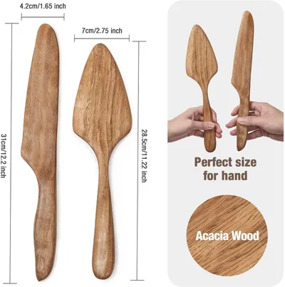 Creative Country Cake Shovel Two-piece Set