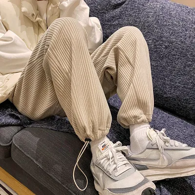 Japanese Student Couple Casual Pants