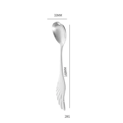Stainless Steel Creative Wing Spoon Tableware