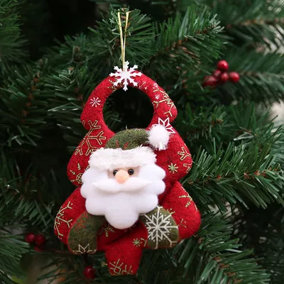 New Christmas decoration non woven fabric Pendant