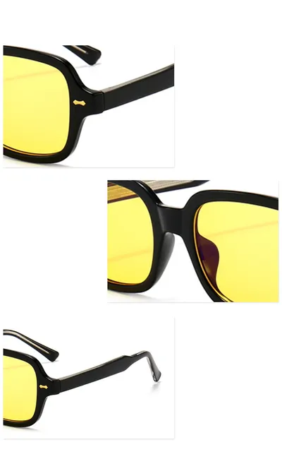 Retro Large Frame European Beauty Hip Hop Trend Sunglasses
