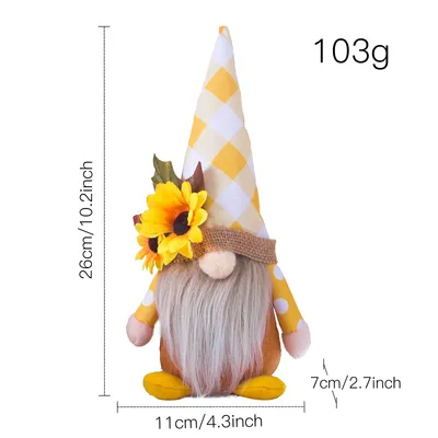 Sunflower Decoration Doll Ornaments Props Supplies