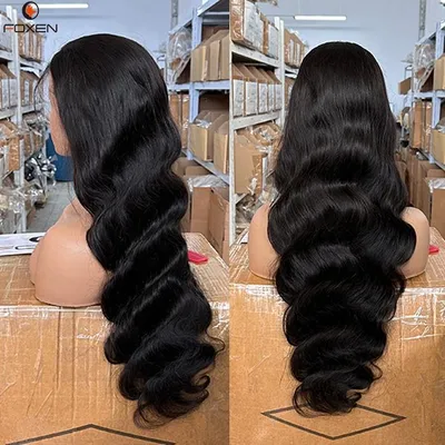 Wig Human Hair Body Wave Lace Front Wigs Wholesale Glueless Hd Lace Frontal Wigs For Black Women