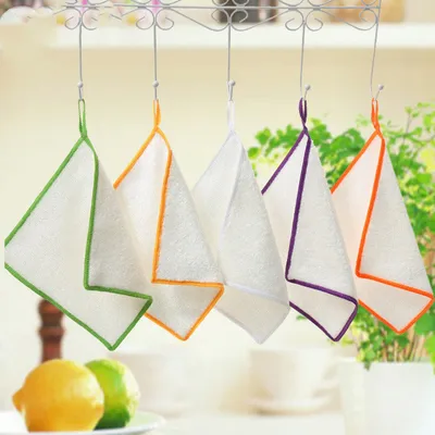 Non-Stick Oil Thickened Bamboo Fiber Dish Towel