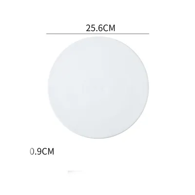 Home Simple Matte Round Sushi Plate