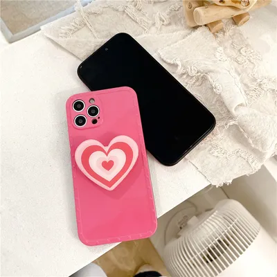 غطاء هاتف بحزام الحب من نوع Polka Dot