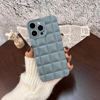 Silicone Three-dimensional Lattice Phone Case Protector