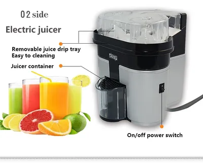 Two packed orange juice extractors