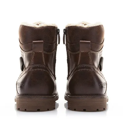 High-top Cotton Men's Tooling Snow Boots