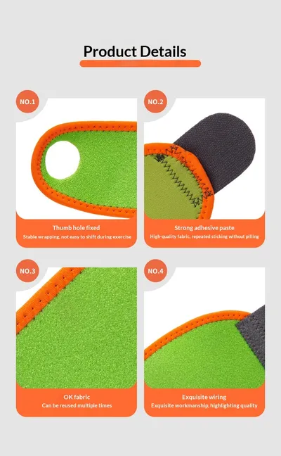 Pressure Bandage Sports Wrist Thumb Sports Basketball Men's Fingerguard Wrist Sports Pressure Winding Wrist