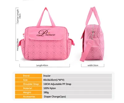 Fashion Large Capacity Baby Diaper Bags Mommy Baby