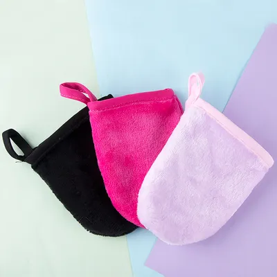 قفازات إزالة المكياج من Lazy Clean Water Microfiber