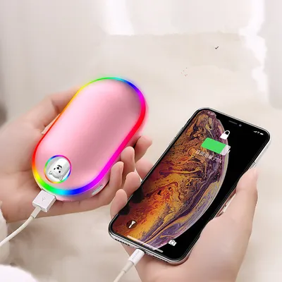 شاحن متنقل USB لتدفئة اليدين